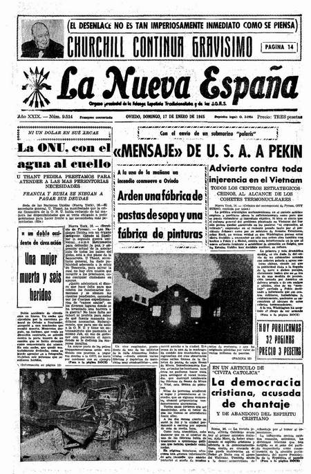 Portada Domingo 17 de  de 1965