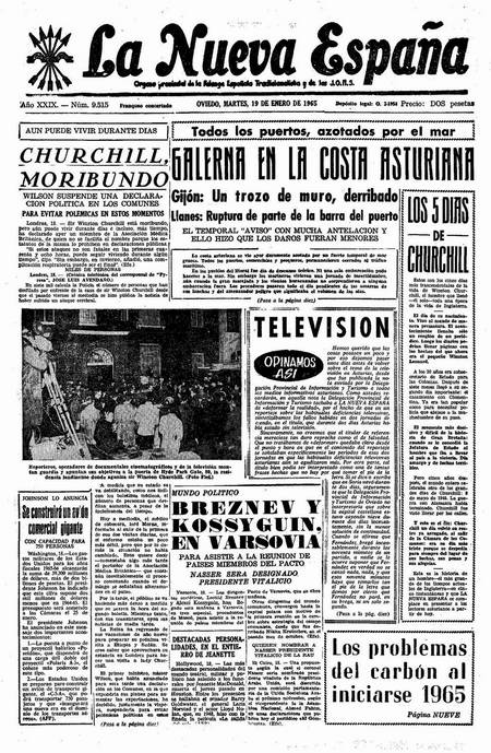 Portada Martes 19 de  de 1965