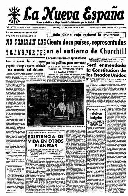 Portada Sábado 30 de  de 1965