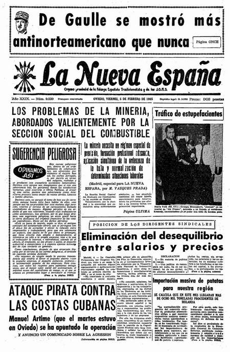 Portada Viernes 5 de  de 1965
