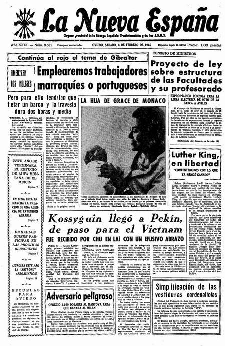 Portada Sábado 6 de  de 1965
