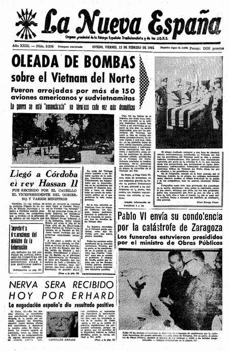Portada Viernes 12 de  de 1965