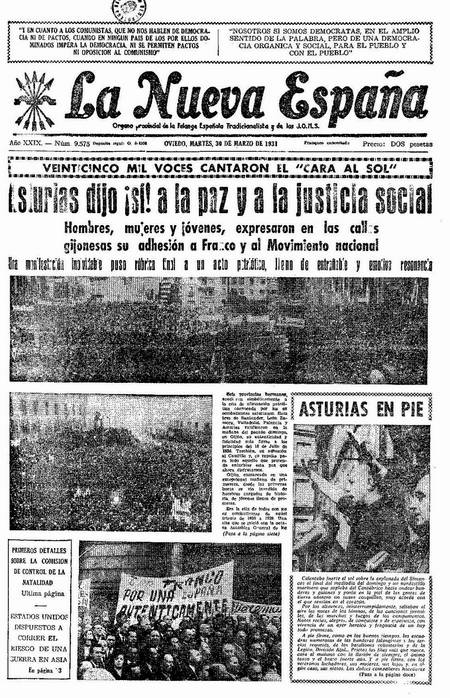 Portada Martes 30 de  de 1965