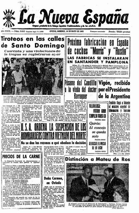 Portada Domingo 16 de  de 1965