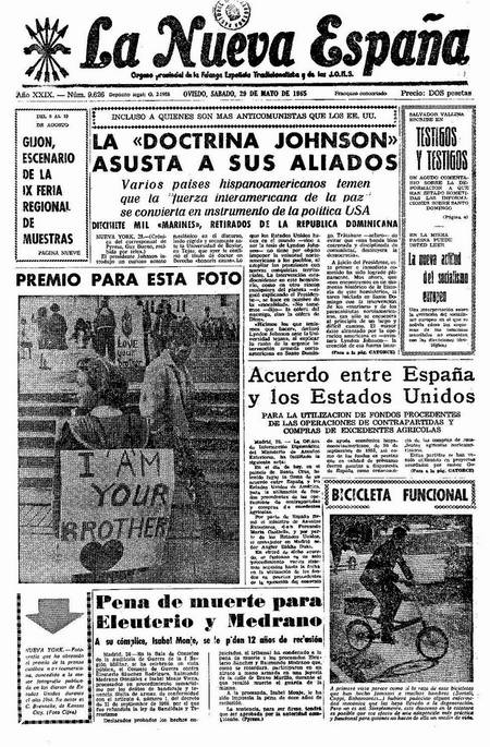 Portada Sábado 29 de  de 1965