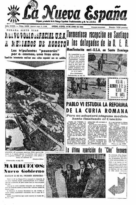 Portada Jueves 10 de  de 1965