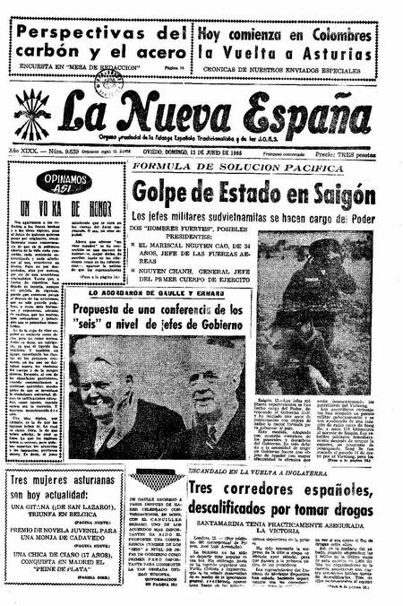 Portada Domingo 13 de  de 1965