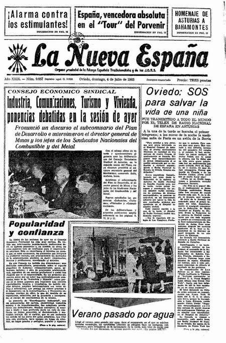 Portada Domingo 4 de  de 1965