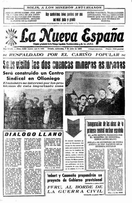 Portada Miércoles 7 de  de 1965