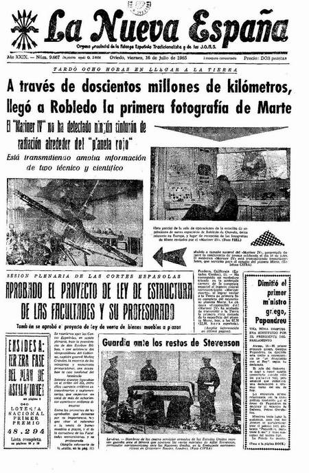 Portada Viernes 16 de  de 1965