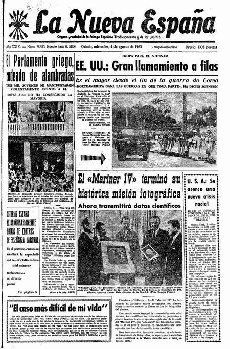 Portada Miércoles 4 de  de 1965