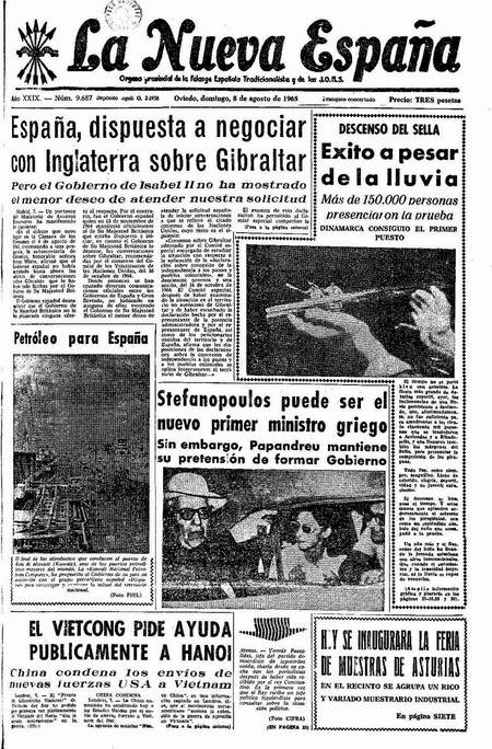 Portada Domingo 8 de  de 1965