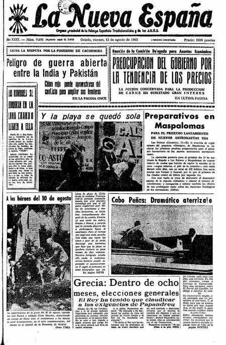 Portada Viernes 13 de  de 1965