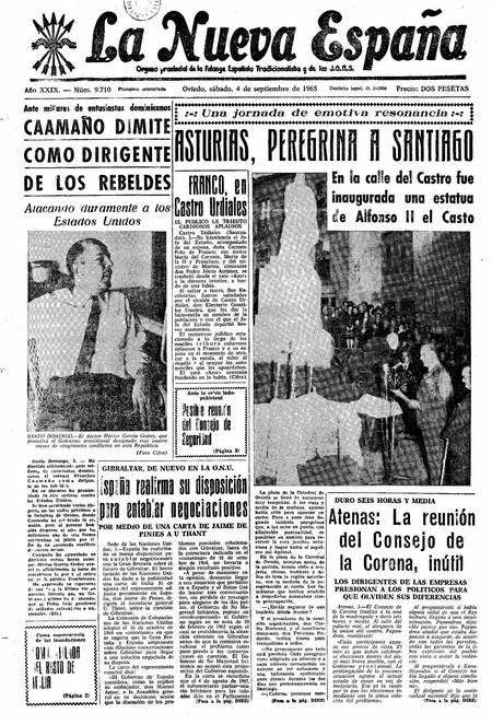 Portada Sábado 4 de  de 1965