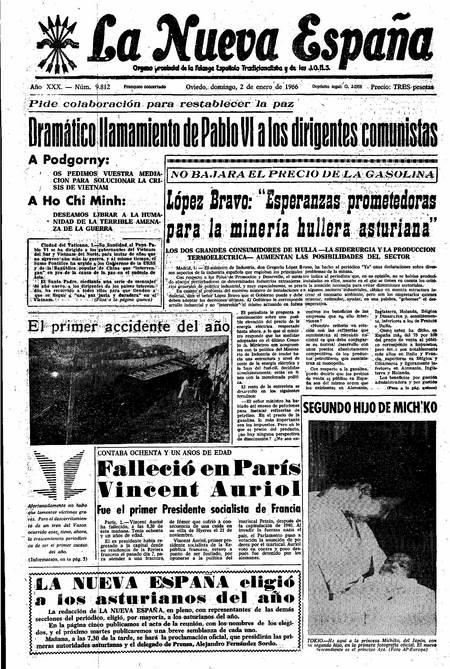 Portada Domingo 2 de  de 1966
