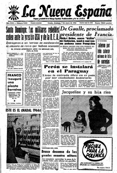 Portada Domingo 9 de  de 1966