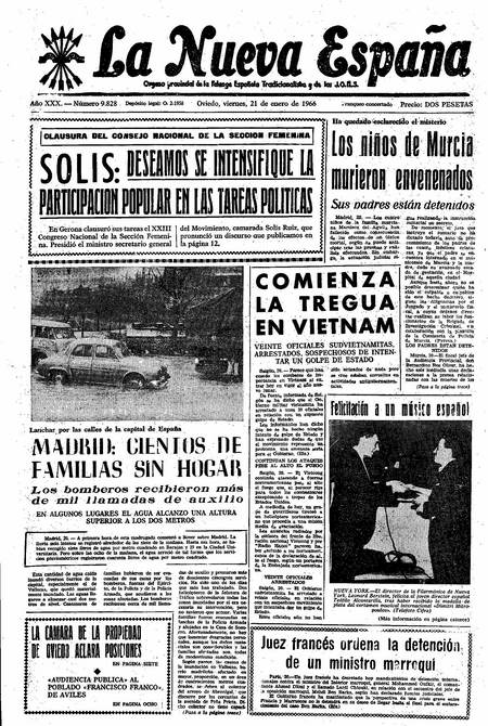 Portada Viernes 21 de  de 1966