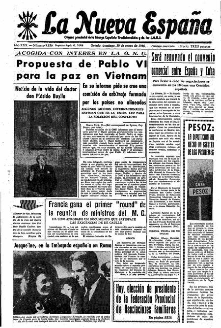 Portada Domingo 30 de  de 1966