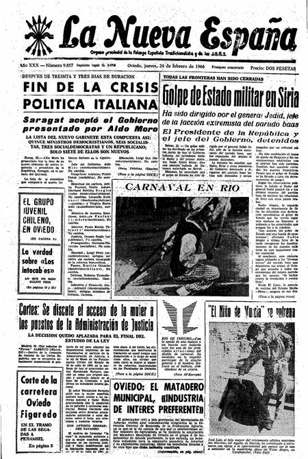 Portada Jueves 24 de  de 1966