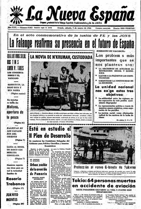 Portada Sábado 5 de  de 1966