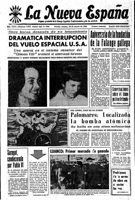 Portada Viernes 18 de  de 1966