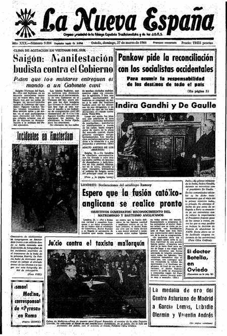 Portada Domingo 27 de  de 1966