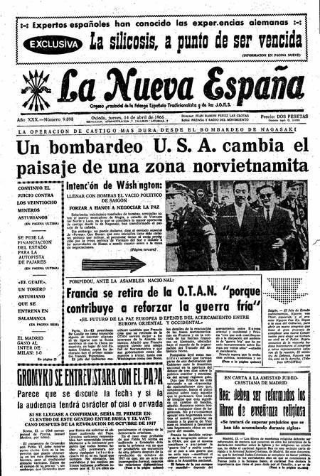 Portada Jueves 14 de  de 1966