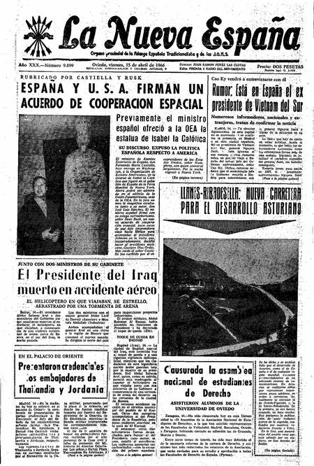 Portada Viernes 15 de  de 1966