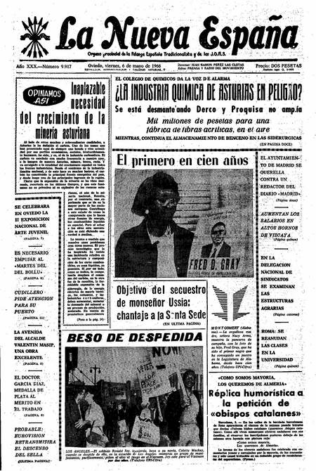 Portada Viernes 6 de  de 1966