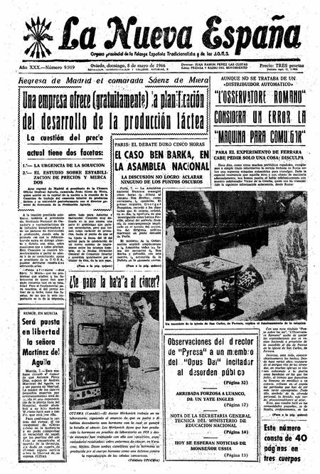 Portada Domingo 8 de  de 1966