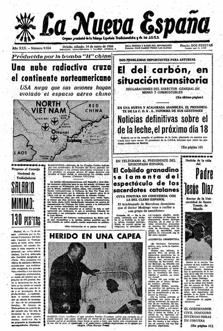 Portada Sábado 14 de  de 1966
