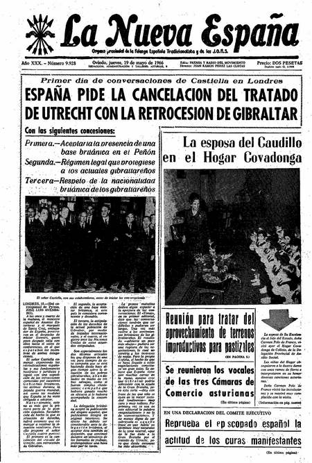 Portada Jueves 19 de  de 1966