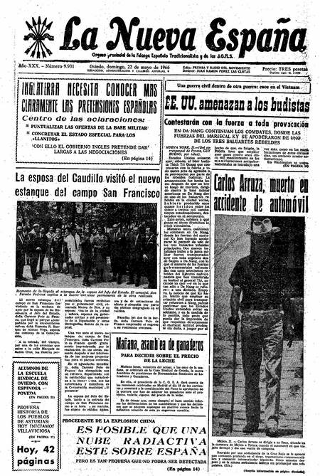 Portada Domingo 22 de  de 1966