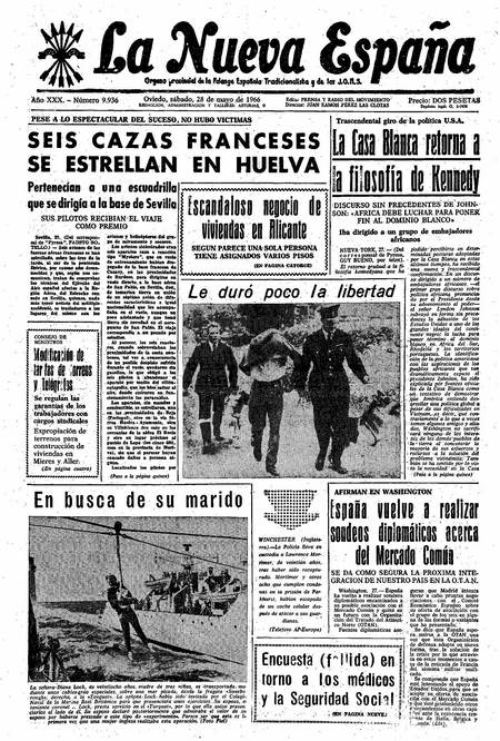 Portada Sábado 28 de  de 1966