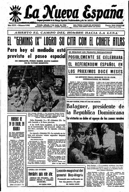 Portada Sábado 4 de  de 1966