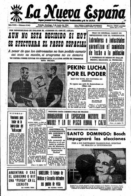 Portada Domingo 5 de  de 1966