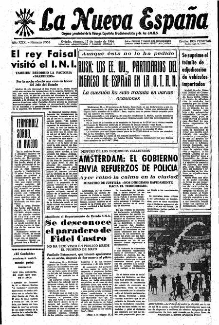 Portada Viernes 17 de  de 1966