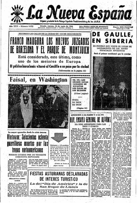 Portada Viernes 24 de  de 1966