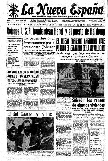 Portada Jueves 30 de  de 1966