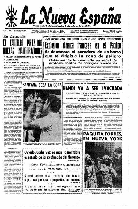 Portada Domingo 3 de  de 1966