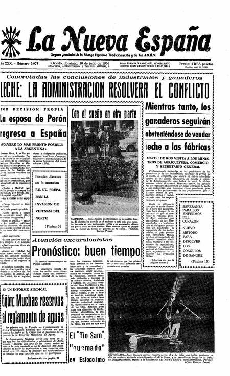 Portada Domingo 10 de  de 1966