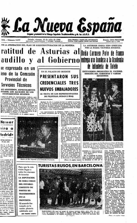 Portada Viernes 15 de  de 1966