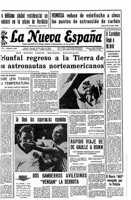 Portada Viernes 22 de  de 1966