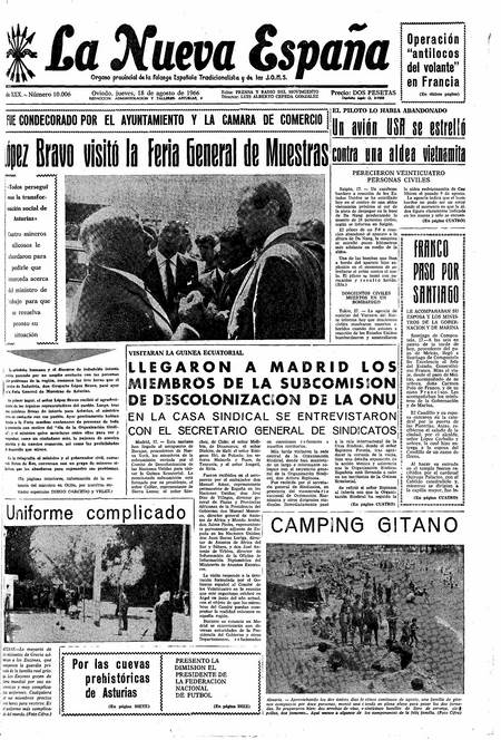 Portada Jueves 18 de  de 1966