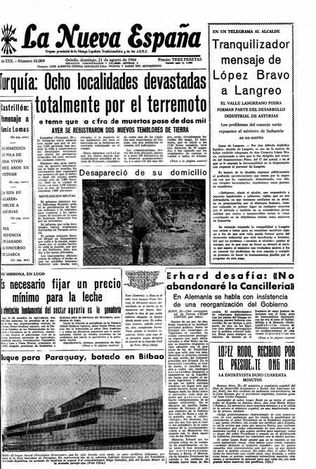 Portada Domingo 21 de  de 1966