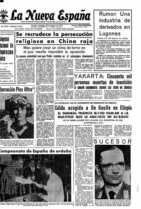 Portada Domingo 28 de  de 1966