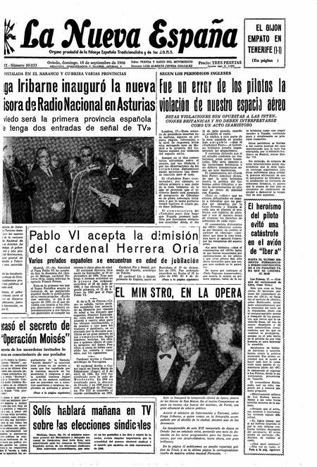 Portada Domingo 18 de  de 1966