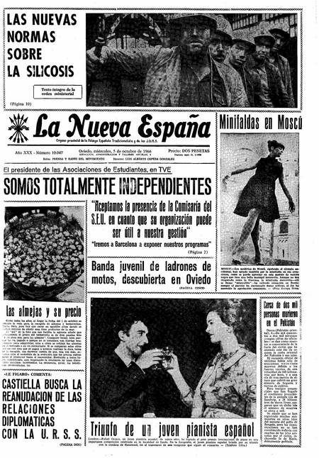 Portada Miércoles 5 de Octubre de 1966
