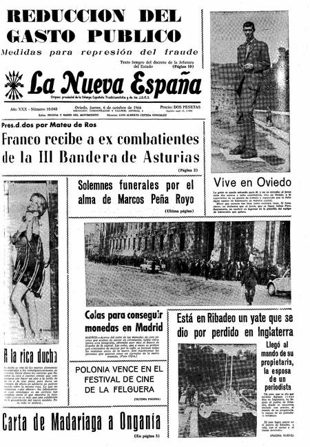 Portada Jueves 6 de Octubre de 1966