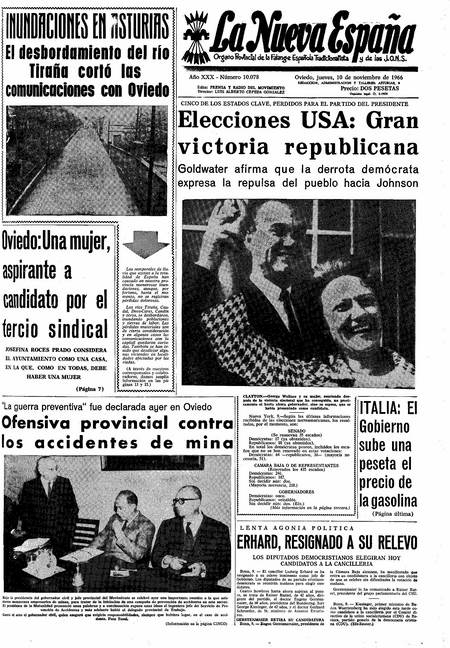 Portada Jueves 10 de Noviembre de 1966